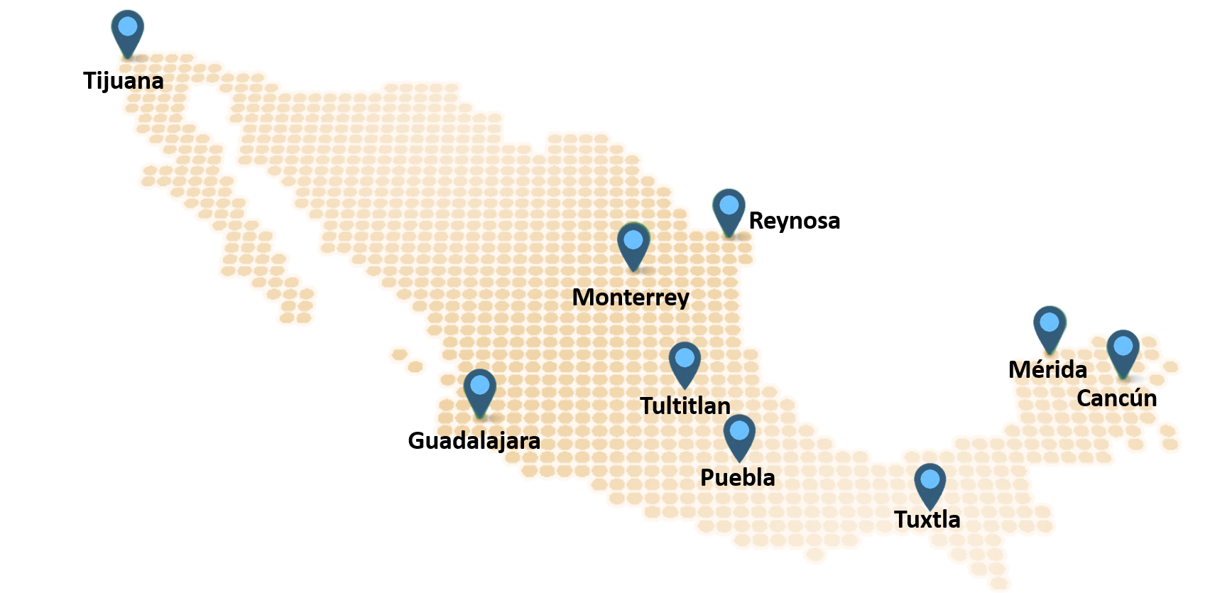 Mapa Sucursales